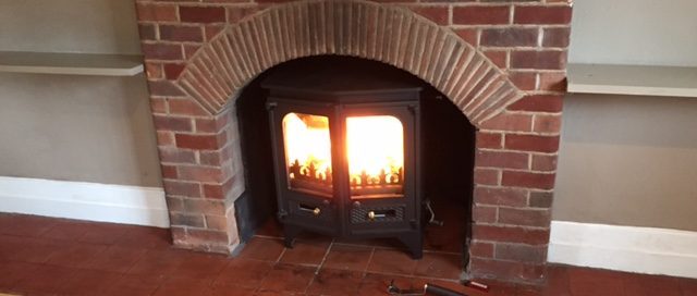 Installation Charnwood Stove & Fireplace Rebuild in Minehead