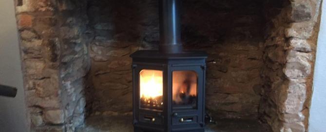Installation of Charnwood Country 6 Woodburner