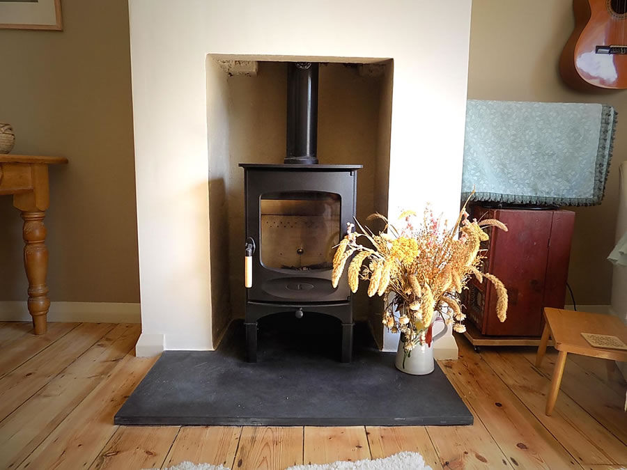 Fireplace Removal & Wood Burner Installation