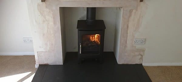Fireplace Rebuild and Woodburner Installation in Trull, Taunton