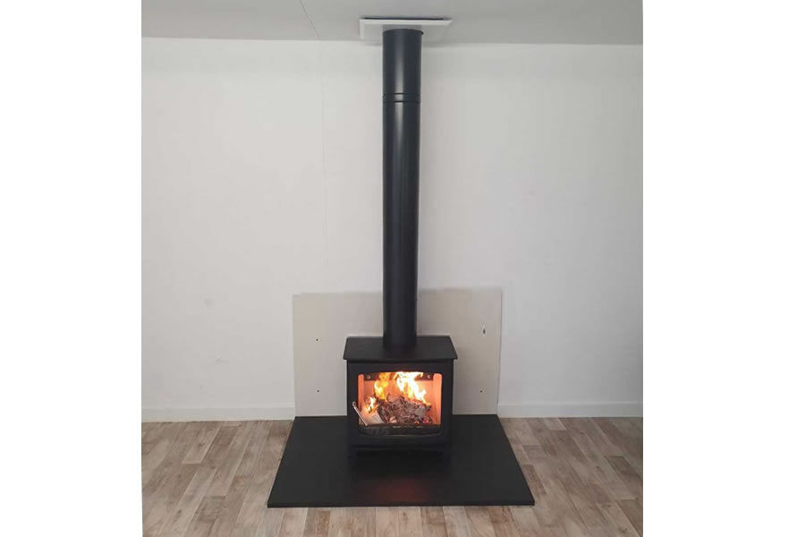 HETAS Woodburner Twinwall Chimney installer in Taunton