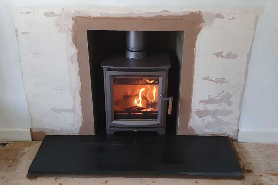 After Fireplace renovation in Woolavington, Bridgwater