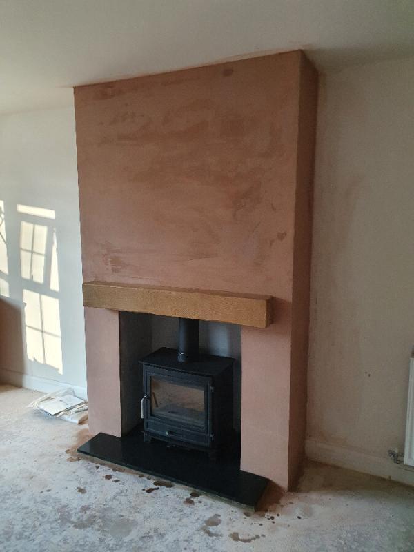 Simple guide to creating a false chimney breast in a new build property