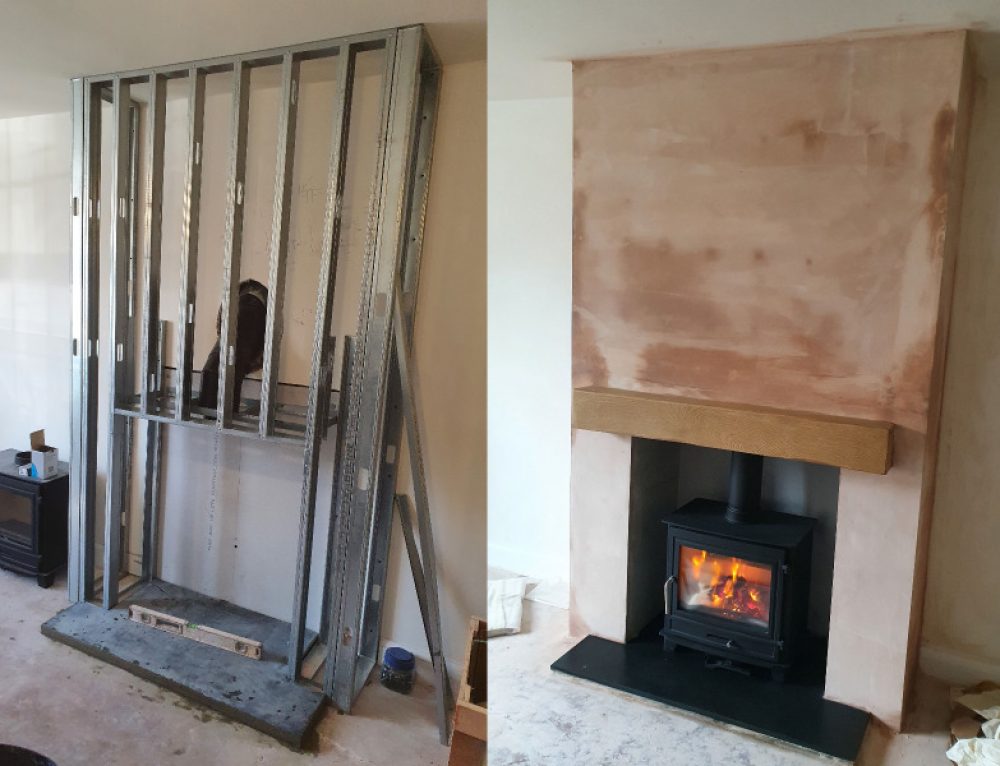 False Chimney Breasts & HETAS approved woodburner installers