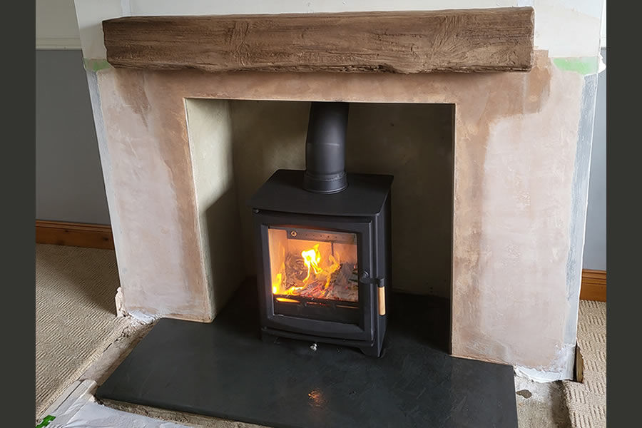 Woodburner installer & Fireplace renovations - North Newton, Bridgwater.