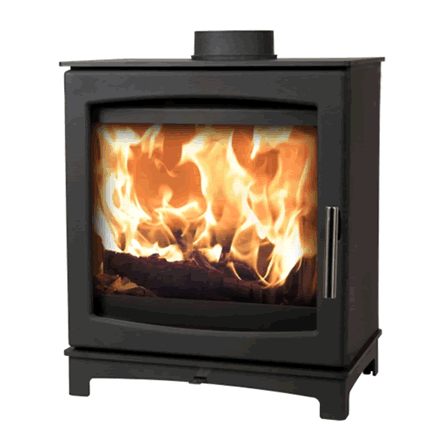 Flicker flame Large woodburner