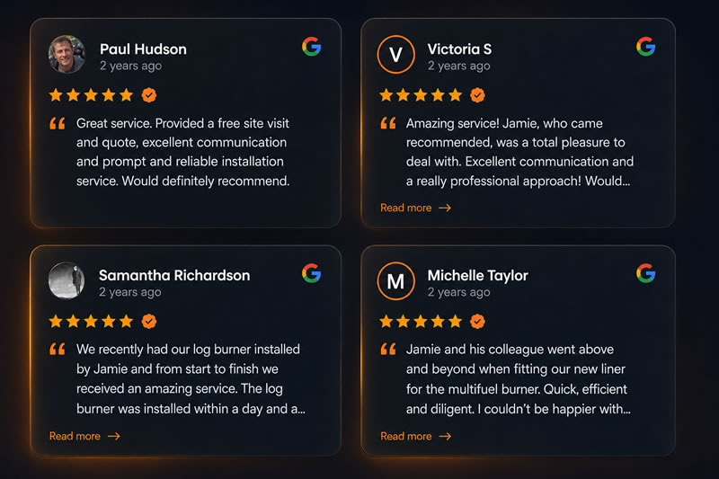 5 Star Google Reviews