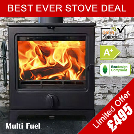 Best stove deal multi fuel woodburner